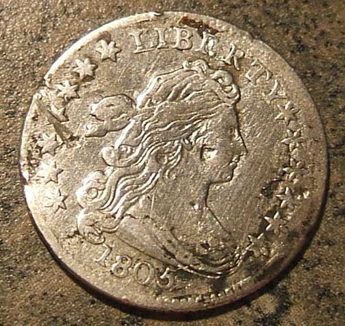 1805-Bust-Dime,-Net-Grade-And-Approx-Value?